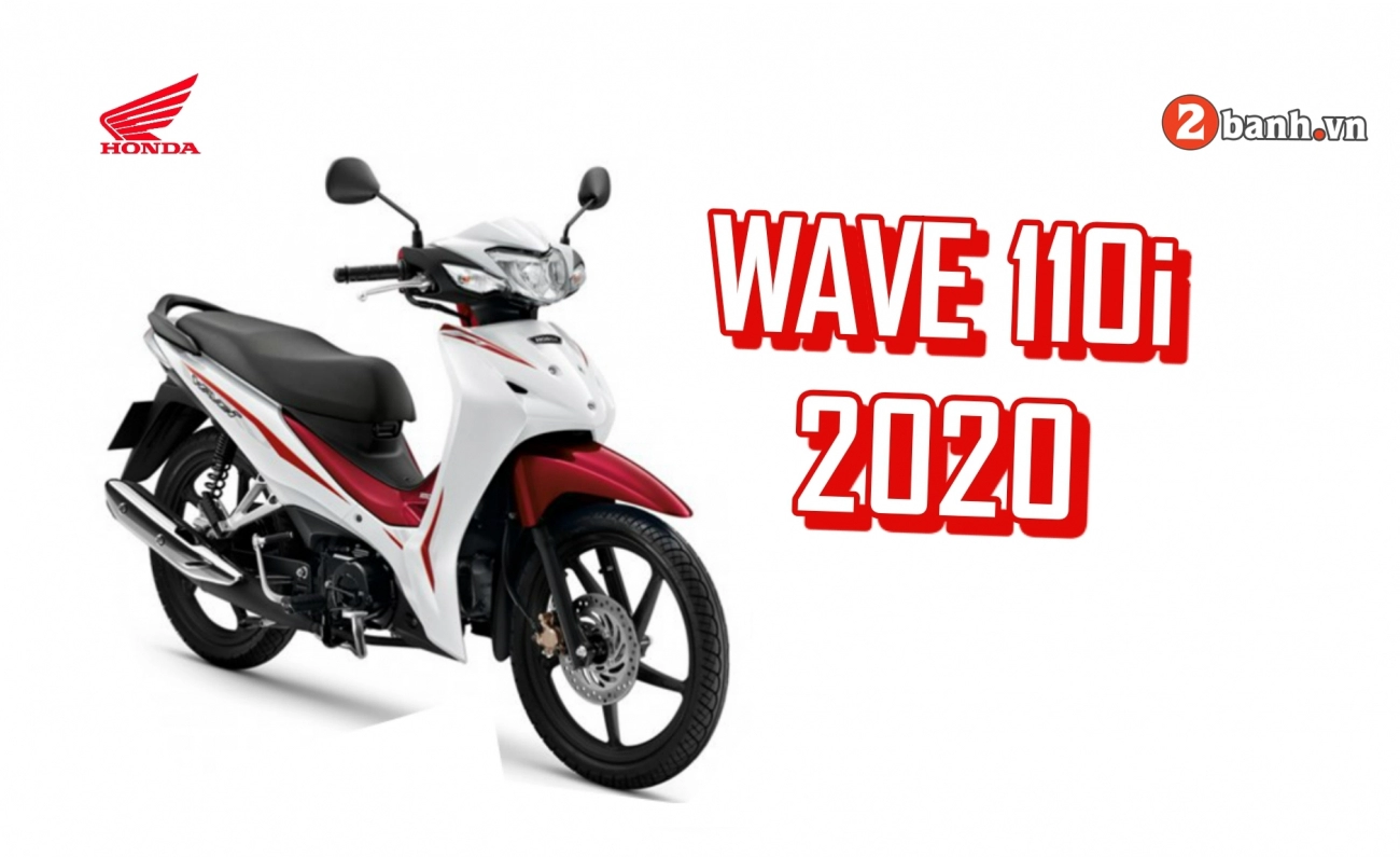 Honda wave 110i 2020 thiết kế thể thao với giá 345 triệu đồng