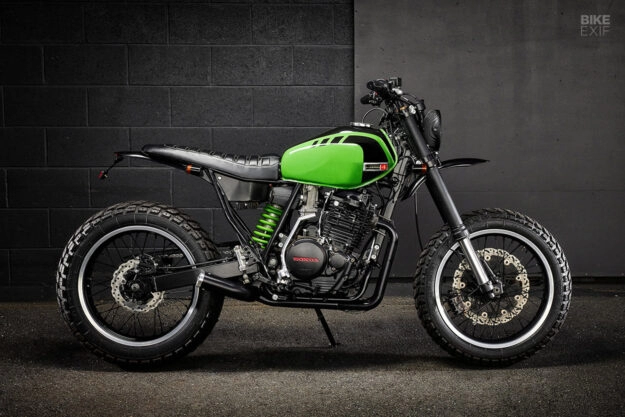 Honda xr600 độ phong cách scrambler của xưởng độ ellaspede