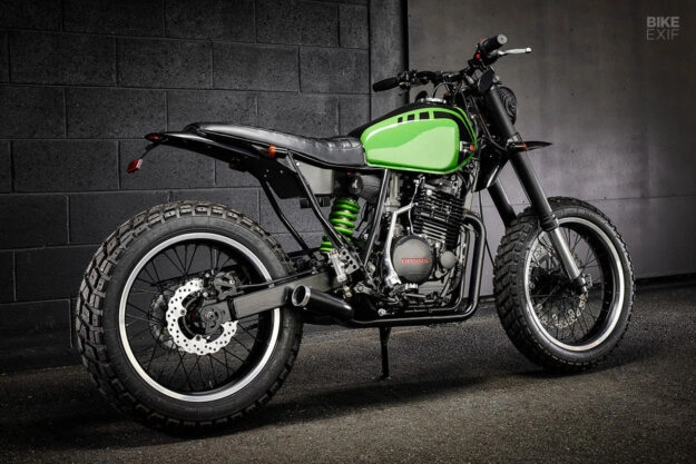 Honda xr600 độ phong cách scrambler của xưởng độ ellaspede