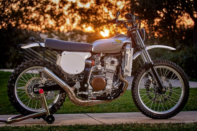 Honda xr650r độ phong cách scrambler ấn tượng từ mule motorcycles