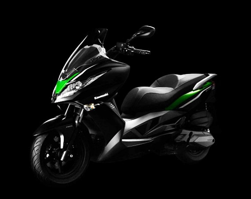  j300 - scooter mới của kawasaki 