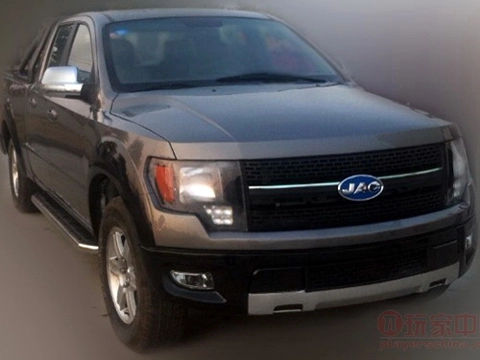  jac 4r3 - bản sao ford f-150 của trung quốc 