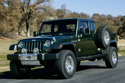  jeep bán tải sẽ xuất hiện vào năm 2012 