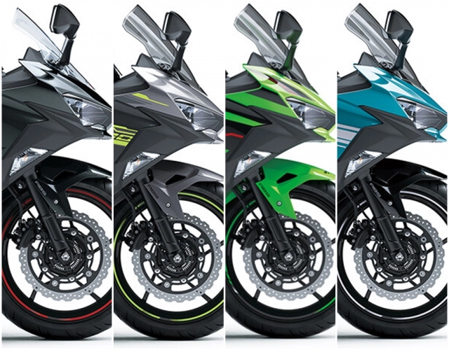 Kawasaki ninja 400 2021 với bốn tùy chọn mới