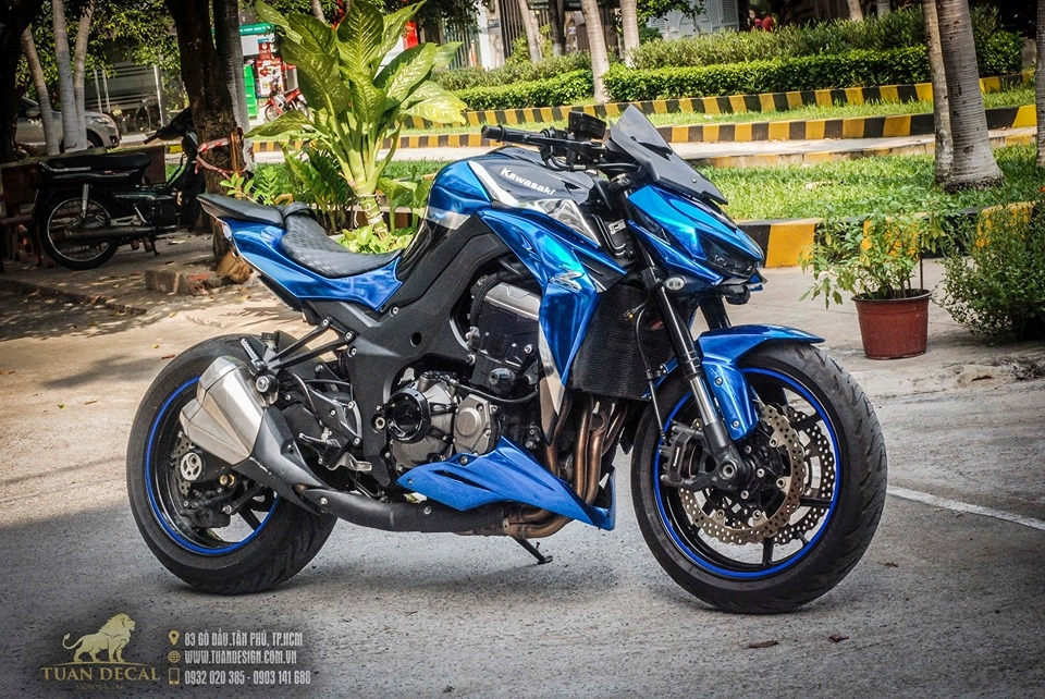 Kawasaki z1000 lột xác chuẩn không cần chỉnh