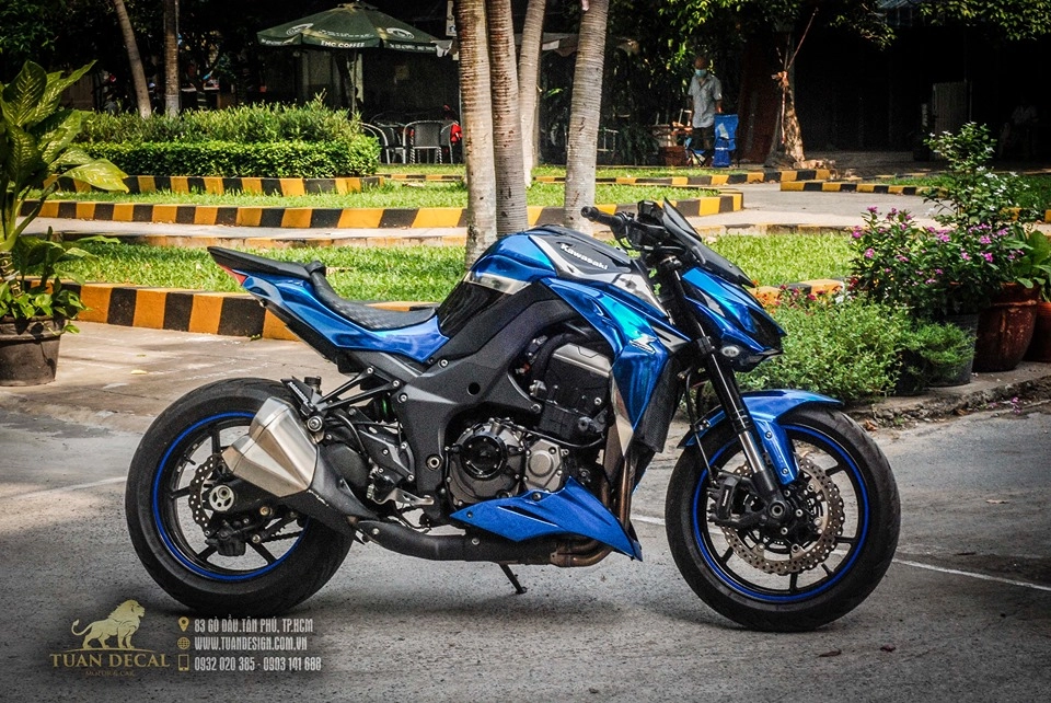 Kawasaki z1000 lột xác chuẩn không cần chỉnh