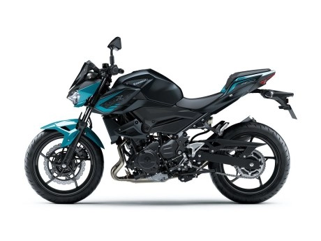 Kawasaki z400 2021 xuất hiện với bản màu lạ mắt