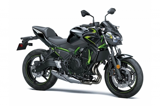 Kawasaki z650 2022 gia nhập xu hướng sử dụng khung xe màu đỏ