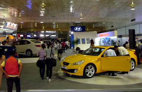  khai mạc triển lãm autoexpo 2010 tại tp hcm 