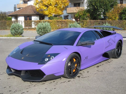  lamborghi lp670-4 sv độ màu tím 