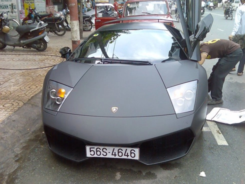  lamborghini độc nhất việt nam mang biển cặp 