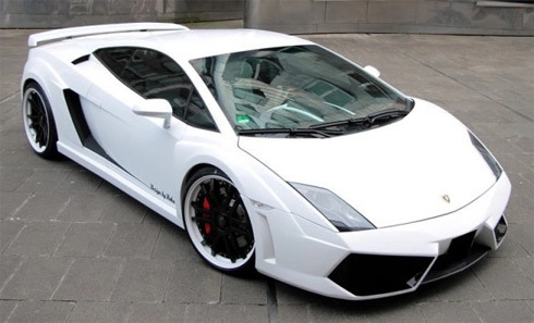  lamborghini gallardo độ trắng tinh 