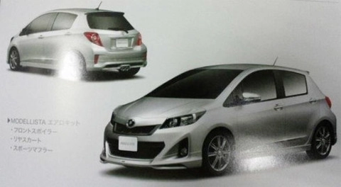  lộ ảnh toyota yaris thế hệ mới 