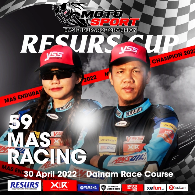 Lộ diện đội đua mas racing tại giải đua resurs cup