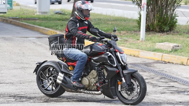 Lộ diện ducati diavel v4 2023 hoàn toàn mới sẽ sử dụng động cơ v4 thay cho l-twin