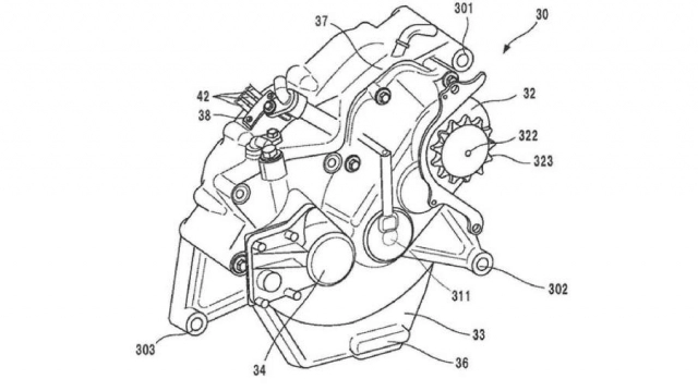 Lộ thêm chi tiết bằng sáng chế động cơ điện của honda