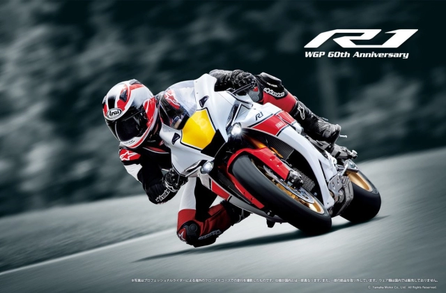 Lộ tin yamaha r1 wgp 60th anniversary với giá bán hấp dẫn