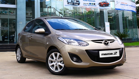  mazda đặt mục tiêu bán 4500 xe tại việt nam trong năm 2013 