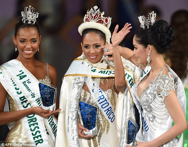 Miss international đặng thu thảo ra về trắng tay