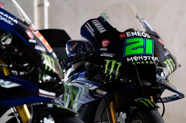 Monster energy yamaha motogp 2022 ra mắt màu sắc mới