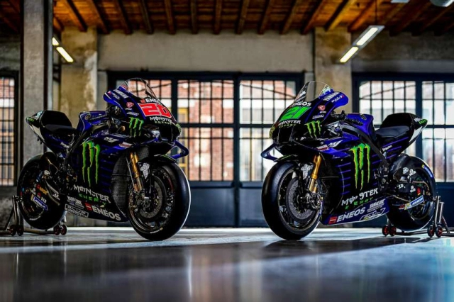 Monster energy yamaha motogp 2022 ra mắt màu sắc mới