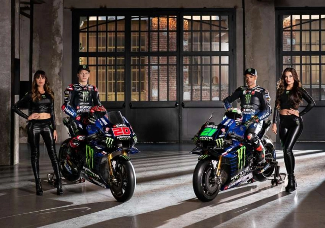 Monster energy yamaha motogp 2022 ra mắt màu sắc mới