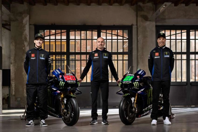 Monster energy yamaha motogp 2022 ra mắt màu sắc mới