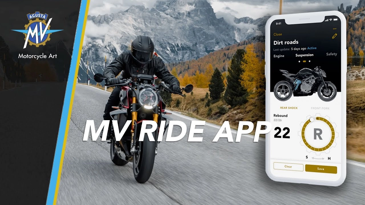 Mv agusta ra mắt ứng dụng mv ride app cho superbike đắt tiền