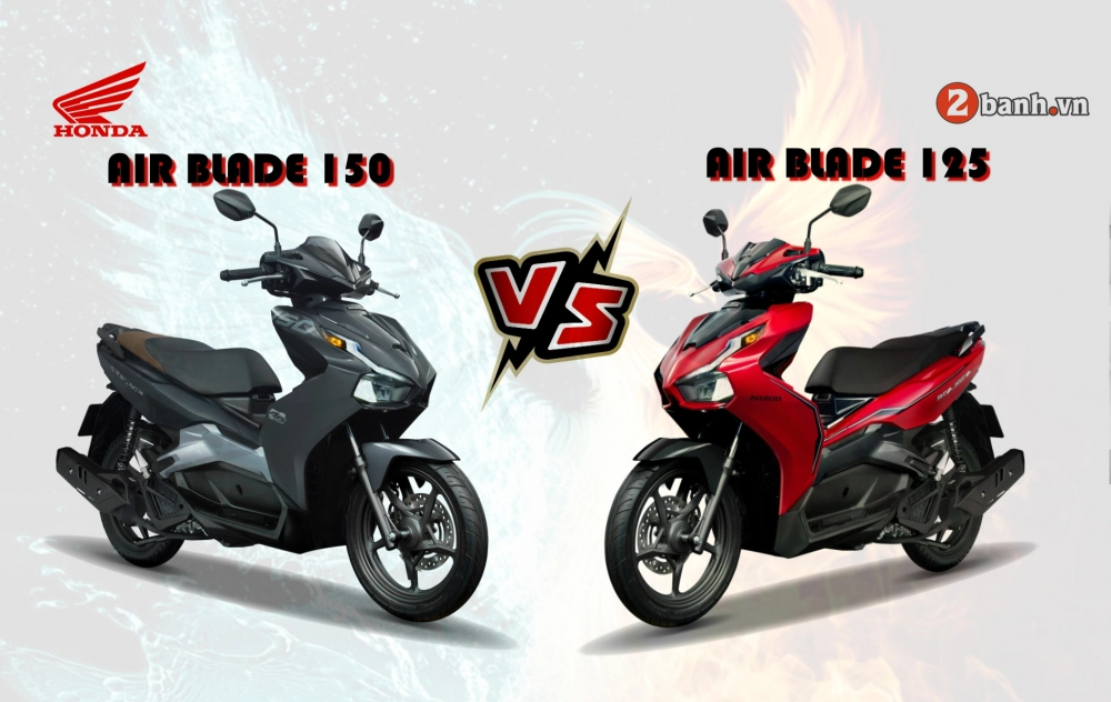 Những khác biệt air blade 150 abs 