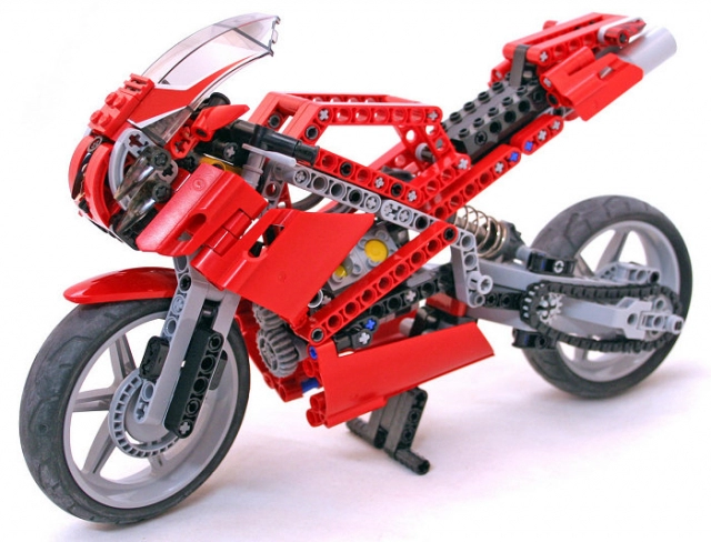 Những mẫu mô tô lego đáng chú ý