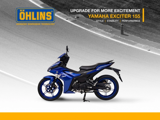 Ohlins đã có dòng dành riêng cho exciter 155