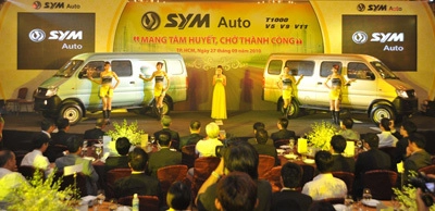  ôtô hai trong một của sym 