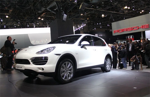  porsche cayenne mới tại new york 