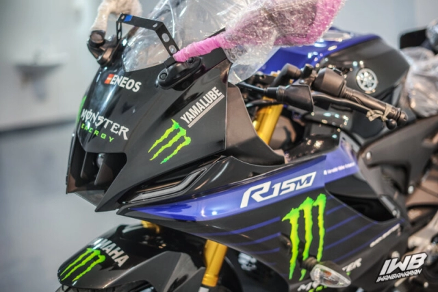 R15m 2022 để lộ phiên bản monster energy motogp lừa tình người hâm mộ