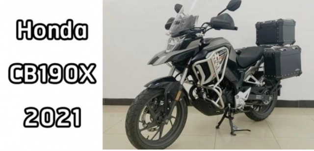 Ra mắt honda cb190x 2021 mẫu adventure cỡ nhỏ với giá không thể rẻ hơn