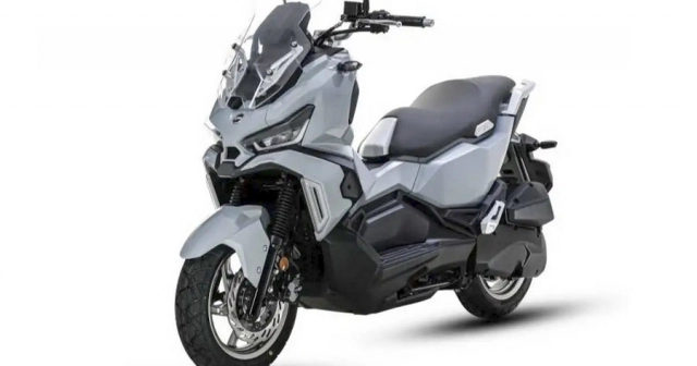 Ra mắt sym husky adv 150 thách thức honda adv150