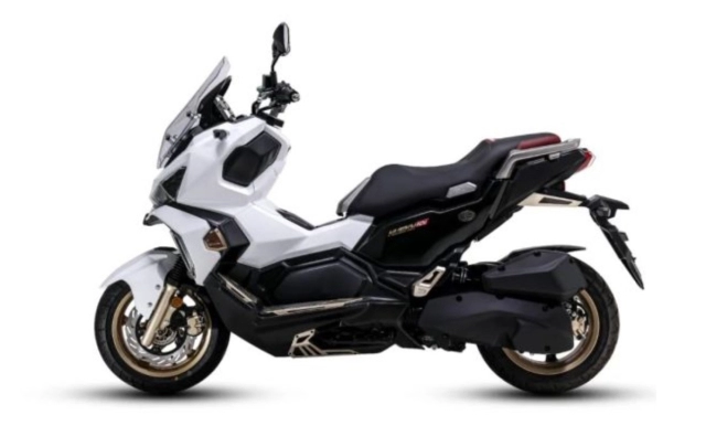 Ra mắt sym husky adv 150 thách thức honda adv150