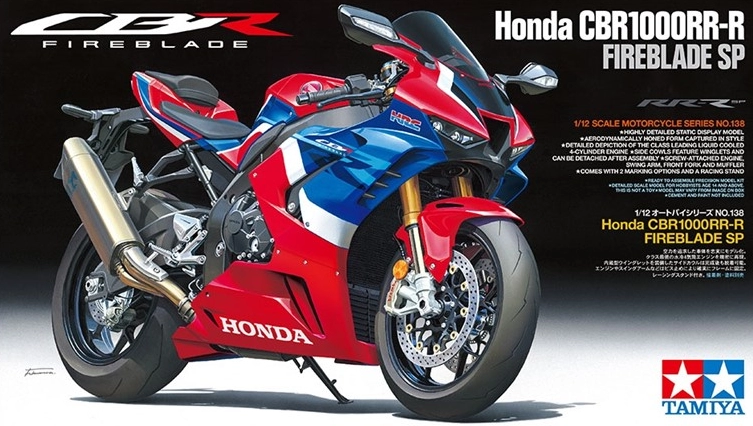 Ra mắt xe mô hình honda cbr1000rr-r của tamiya