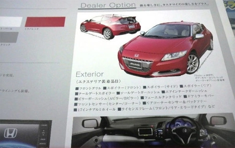  rò rỉ ảnh honda cr-z 2011 