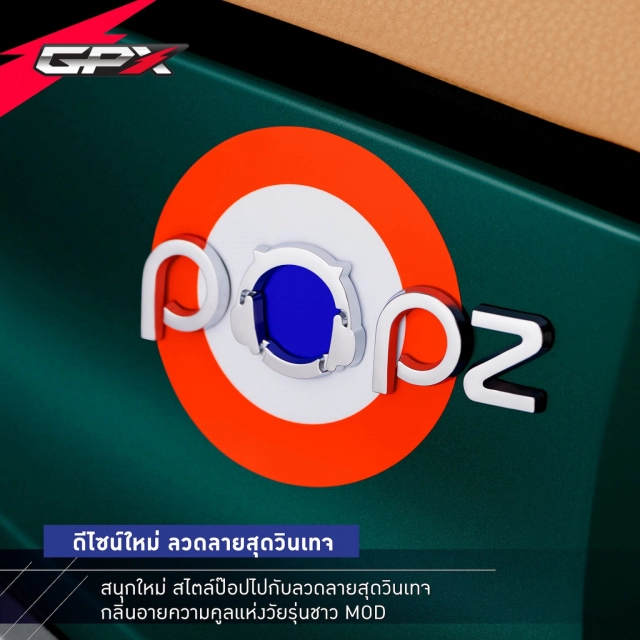 Săm soi gpx popz 110 2021 - mẫu xe dưới 30 triệu đồng làm ai cũng say mê