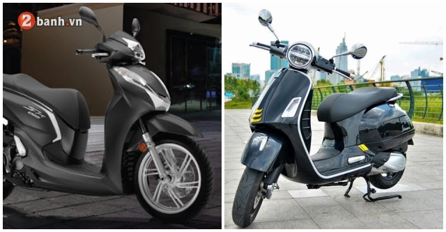 Sh300 và vespa gts300 - liệu nhật có thắng được ý