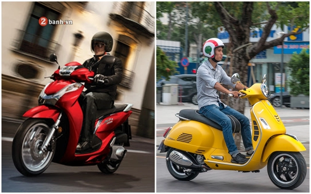 Sh300 và vespa gts300 - liệu nhật có thắng được ý