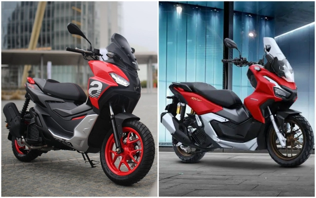 Sr gt 200 và adv160 abs - xe ý mạnh hơn nhưng chưa chắc ngon bằng xe nhật