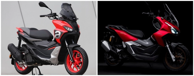 Sr gt 200 và adv160 abs - xe ý mạnh hơn nhưng chưa chắc ngon bằng xe nhật