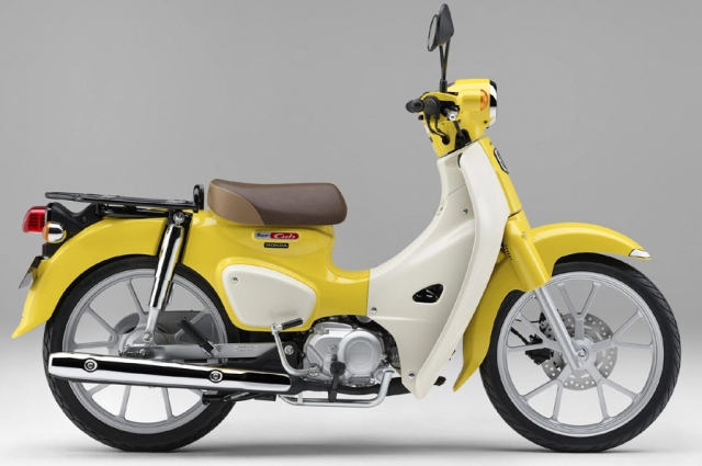 Super cub 110 2022 khiến người hâm mộ phát cuồng khi được honda nâng cấp