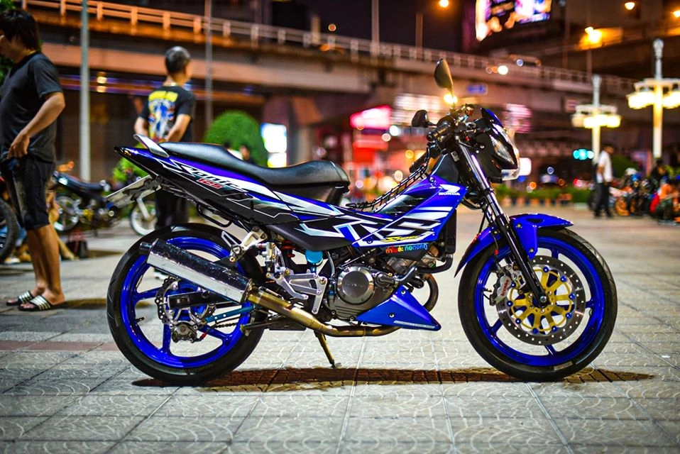 Super sonic 125 lực lưỡng trong dàn chân to lớn