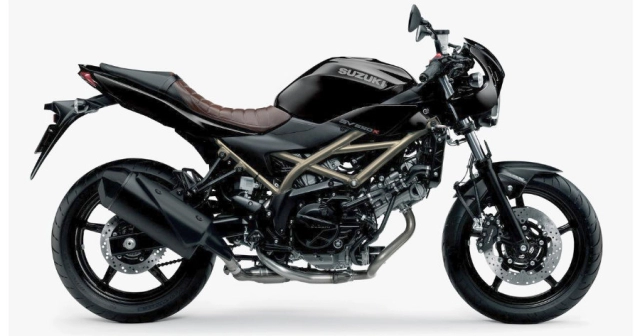 Suzuki sv650x 2022 mang kiểu dáng cafe racer chuẩn bị ra mắt