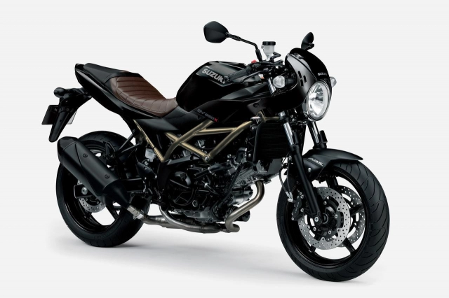 Suzuki sv650x 2022 mang kiểu dáng cafe racer chuẩn bị ra mắt