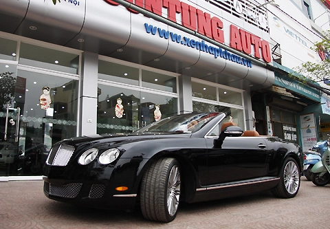  thêm một siêu xe bentley gtc speed về việt nam 