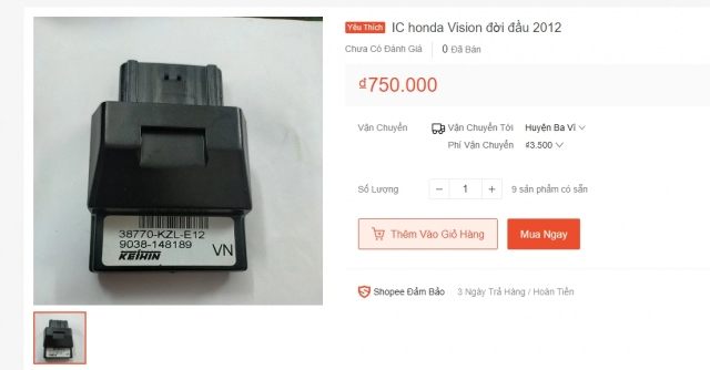 Thực trạng vision thường xuyên bị ăn cắp ic ecu và cách phòng tránh